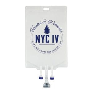 blue bag IV NYC Injection New York USA .